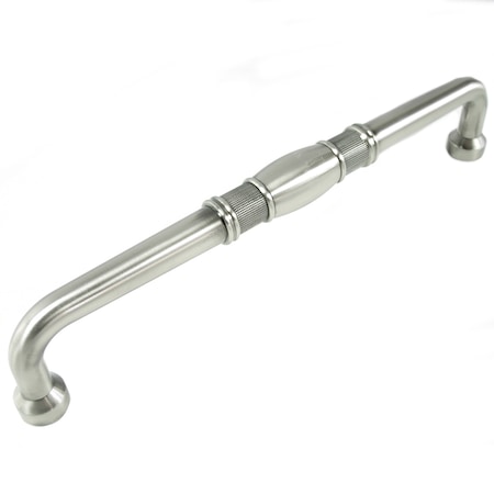 Mng 12" Oversize Bamboo Guerlain Pull, Satin Antique Nickel, - 13"o/a 20621